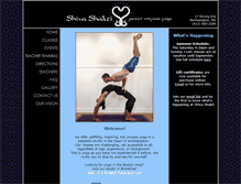 Tablet Screenshot of northamptonyoga.net